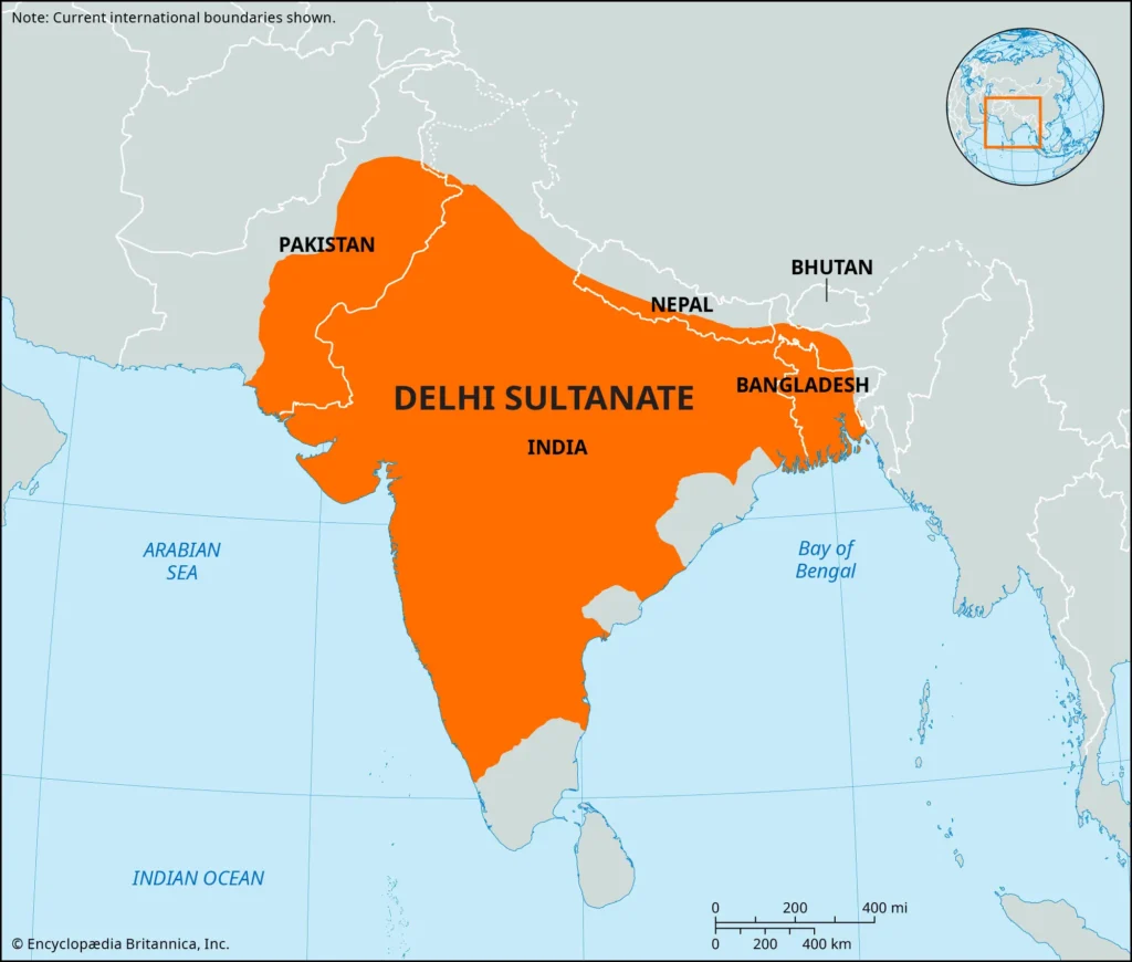 Sultan of Delhi and The Invasions of Mongols